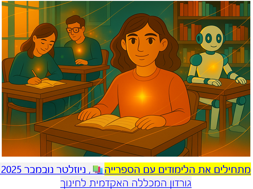 ניוזלטר נובמבר 2025 